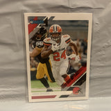 #66 Nick Chubb Cleveland Browns 2019 Donruss Football Card HA