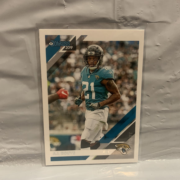 #126 A.J. Bouye  Jacksonville Jaguars 2019 Donruss Football Card HA