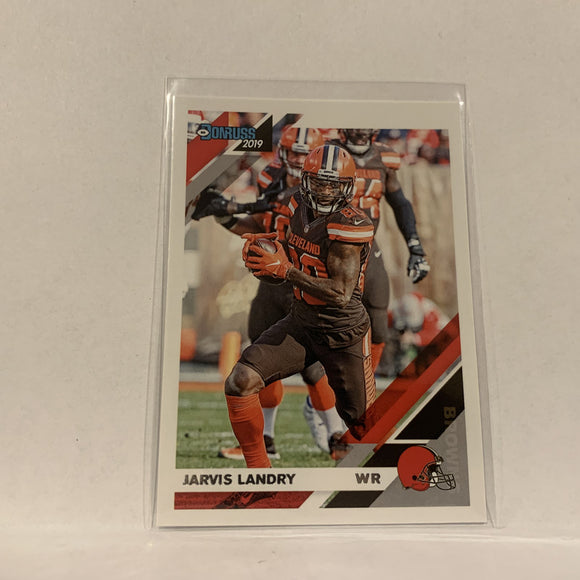 #67 Jarvis Landry Cleveland Browns  2019 Donruss Football Card AX