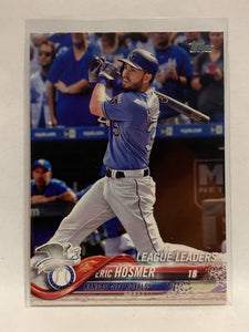 #256 Eric Hosmer League Leaders Kansas City Royals 2018 Topps Series One  Baseball Card MLB