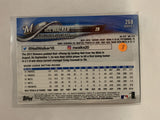 #268 Neil Walker Milwaukee Brewers 2018 Topps Series One  Baseball Card MLB