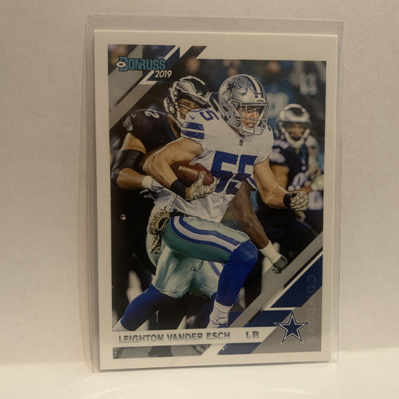 #78 Leighton Vander Esch Dallas Cowboys 2019 Donruss Football Card HB