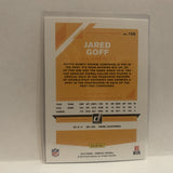 #138 Jared Goff Los Angeles Rams 2019 Donruss Football Card HB