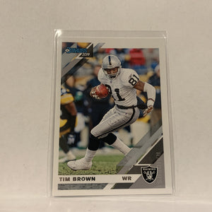 #201 Tim Brown Oakland Raiders  2019 Donruss Football Card AY