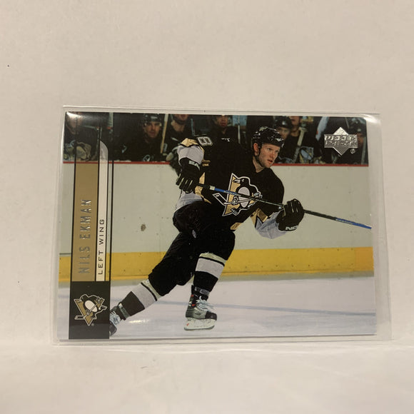 #405 Nils Ekman Pittsburgh Penguins  2007-08 Upper Deck  Hockey Card AY