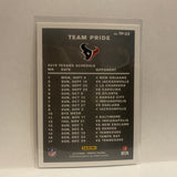 TP-32 Team Pride Houston Texans 2019 Donruss Football Card HC