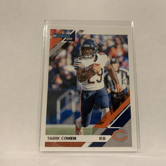 #50 Tarik Cohen Chicago Bears  2019 Donruss Football Card AZ