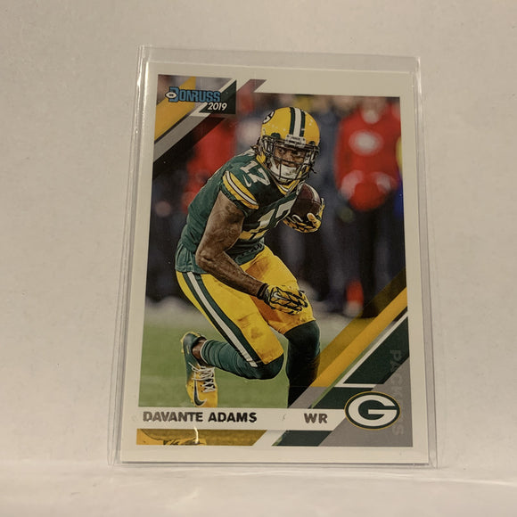 #101 Davante adams Green Bay Packers  2019 Donruss Football Card AZ