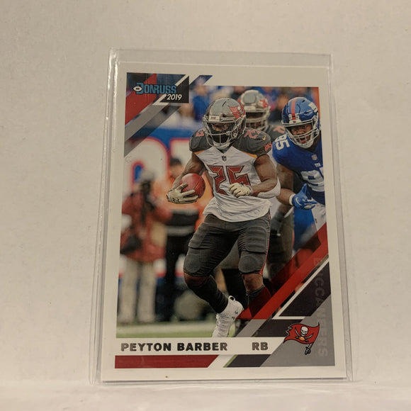 #239 Peyton Barber Tampa Bay Buccaneers  2019 Donruss Football Card AZ