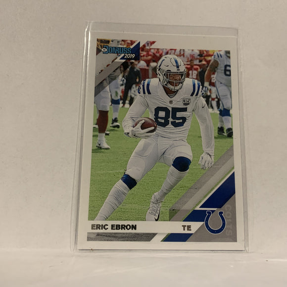 #119 Eric Ebron Indianapolis Colts  2019 Donruss Football Card AZ