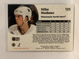 #105 Mike Modano Minnesota North Stars 1991-92 Pro Set Hockey Card