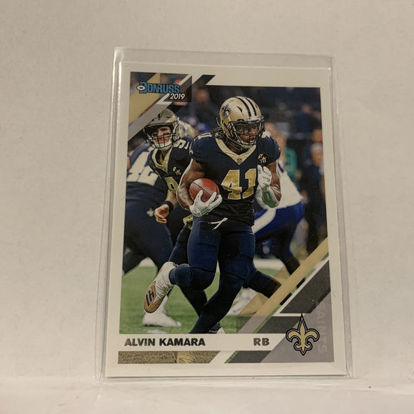 #171 Alvin Kamara New Orleans Saints  2019 Donruss Football Card AZ