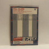 #78 Will Clark San Francisco Giants 1988 Fleer Baseball Card HE