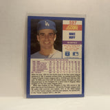 #597 Mike Huff Rookie  Los Angeles Dodgers 1990 Score Baseball Card HE