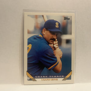 #694 Shane Turner Seattle Mariners 1993 Topps  Baseball Card HE