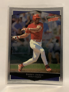 #84 Bobby Abreu Philadelphia Phillies 1999 Ultimate Victory Baseball Card