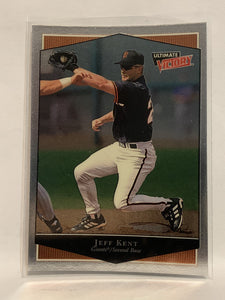 #99 Jeff Kent San Francisco Giants 1999 Ultimate Victory Baseball Card