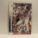 #145 Matt Morris St Louis Cardinals 2002 Donruss Leaf Baseball Card HG