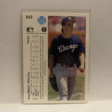 #543 Greg Hibbard Chicago White Sox 1990 Upper Deck Baseball Card HH