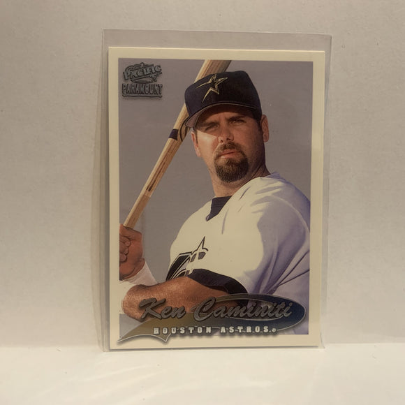 #104 Ken Caminiti Houston Astros 1999 Pacific Paramount Baseball Card HH