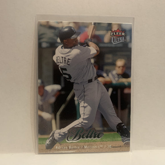 #168 Adrian Beltre Seattle Mariners 2007 Fleer Ultra Baseball Card HI