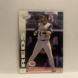 #109 Todd Walker Cincinnati Reds 2002 Donruss Leaf Baseball Card HI