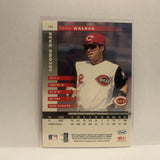 #109 Todd Walker Cincinnati Reds 2002 Donruss Leaf Baseball Card HI