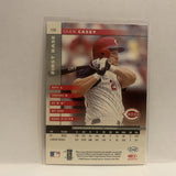 #108 Sean Casey Cincinnati Reds 2002 Donruss Leaf Baseball Card HI