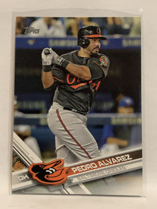 #101 Pedro Alvarez Baltimore Orioles 2017 Topps Series One Baseball Card