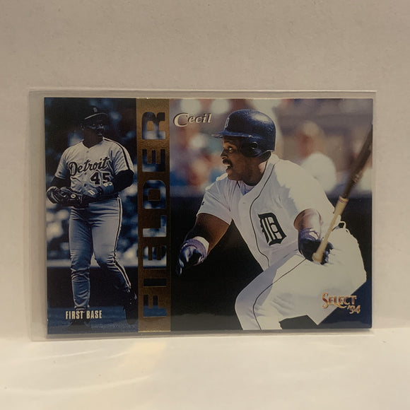 #233 Cecil Fielder Detroit Tigers 1994 Score Select Baseball Card HJ