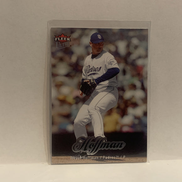 #154 Trevor Hoffman San Diego Padres 2007 Fleer Ultra Baseball Card HJ