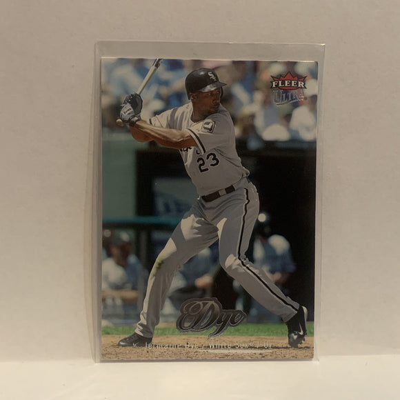 #34 Jermaine Dye Chicago White Sox 2007 Fleer Ultra Baseball Card HJ