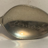 Climax Saskatchewan Crest Emblem Collectable Souvenir Spoon CU