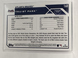 #168 Truist Park Atlanta Braves 2023 Topps Series One Baseball Card