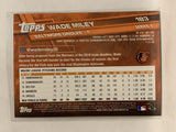 #183 Wade Miley Baltimore Orioles 2017 Topps Series One Baseball Card