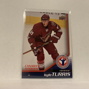 HCD2 Kyle Turris Phoenix Coyotes  Hockey Card Day Canada 2008-09 Upper Deck Hockey  Card A1G