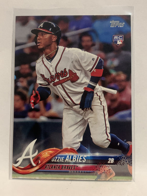 #276 Ozzie Albres Rookie Atlanta Braves 2018 Topps Series One  Baseball Card MLB