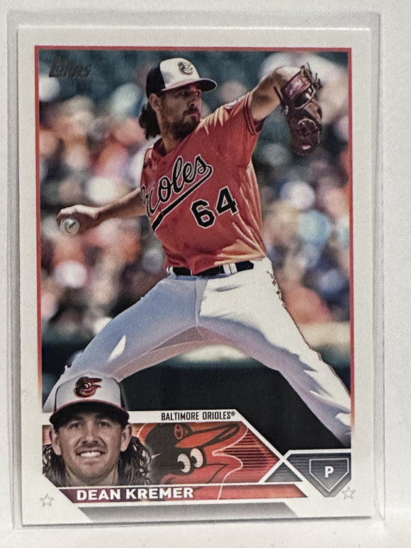 #267 Dean Kremer Baltimore Orioles 2023 Topps Series One Baseball Card