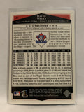 #120 David Wells Toronto Blue Jays 1999 Ultimate Victory Baseball Card