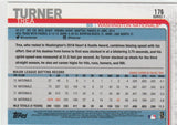 #176 Trea Turner Washington Nationals 2019 Topps Series 1 Baseball