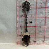 The City of Edmonton Coat of Arms Motto NU Souvenir Spoon